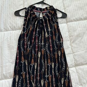 Tommy Hilfiger Chic Chain Print Sleeveless Top